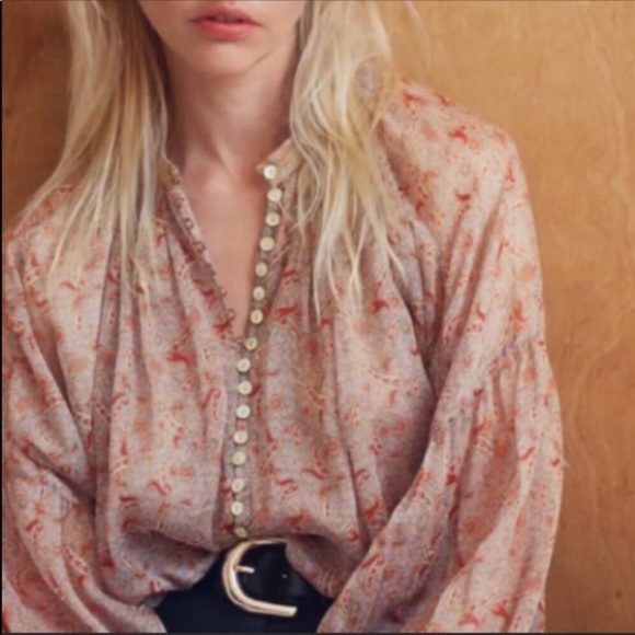 Zara Paisley Top‎ - Picture 2 of 13